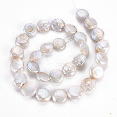 Natural Keshi Pearl Beads Strands PEAR-S018-03B-1