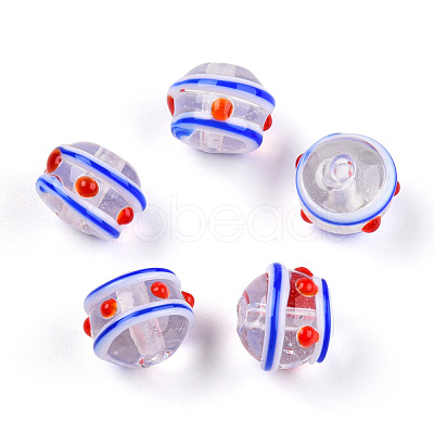 Handmade Bumpy Lampwork Beads LAMP-N029-020-C02-1