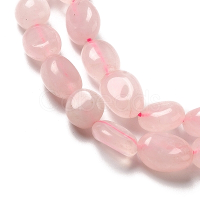 Natural Rose Quartz Beads Strands G-I351-B05-1