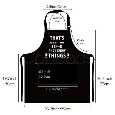 Polyester Apron AJEW-WH0221-021-1