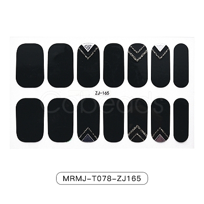 Full Wraps Nail Polish Stickers MRMJ-T078-ZJ165-1