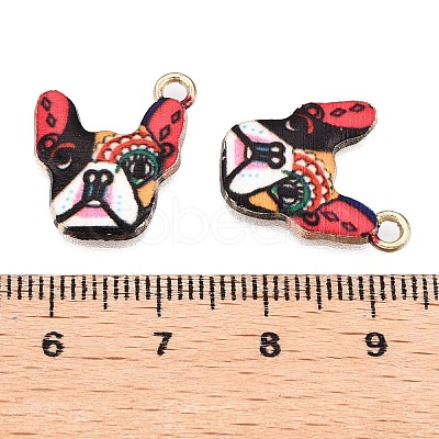 Zinc Alloy Enamel Pendants ENAM-CJC0004-29A-1