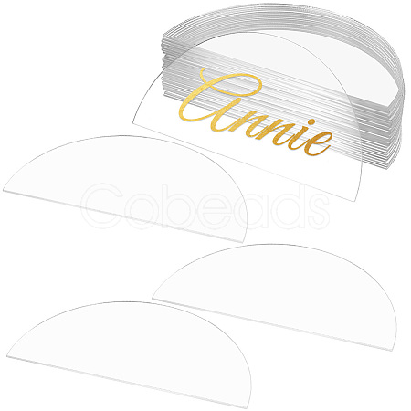 Acrylic Blank Place Card DIY-WH0430-614D-1