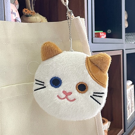 Cartoon Cat Plush Pouches PW-WG30A97-04-1