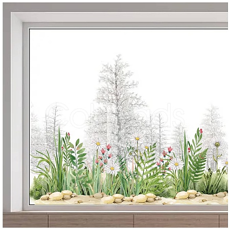 Self-Adhesive PVC Window Sticker DIY-WH0457-002-1