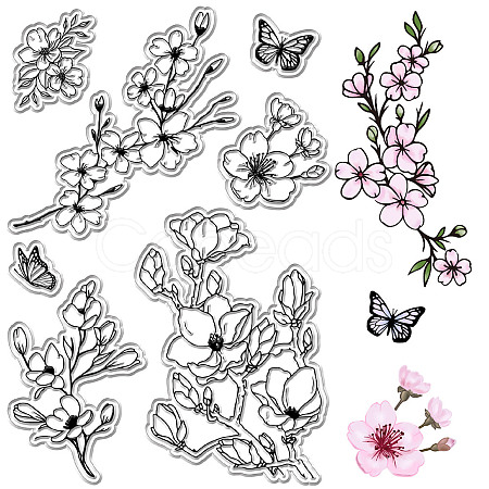 Custom PVC Plastic Clear Stamps DIY-WH0439-0388-1