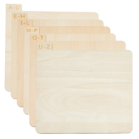 Wood Divination Boards WOOD-WH0042-07-1