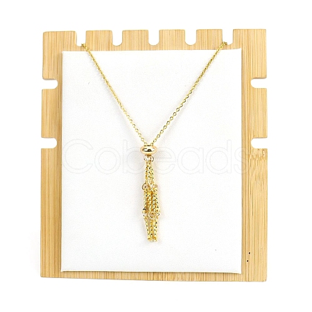 Stainless Steel Macrame Pouch Braided Gemstone Holder Pendant Necklace Making PW-WG22781-04-1