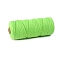 Cotton String Threads for Crafts Knitting Making, Lime, 3mm, about 109.36 Yards(100m)/Roll