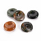 Natural Indian Agate Pendants, Donut/Pi Disc, 17.5~18.5x5.5mm, Hole: 5.5mm