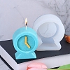 Clock Food Grade Silicone Candle Molds PW-WG25703-01-3