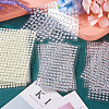 16 Sheets 4104Pcs Acrylic Imitation Pearl Stickers and Acrylic Rhinestone Gems Stickers DIY-TA0004-56-15