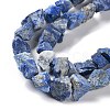 Raw Rough Natural Lapis Lazuli Beads Strands G-B065-C03-4