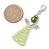 Angel Glass Seed Beads Pendants Decrotions HJEW-MZ00112-03-3