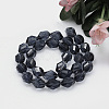 Faceted Polyhedron Imitation Austrian Crystal Bead Strands G-M190-13x10mm-20A-3