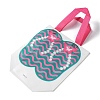 Summer Beach Theme Printed Flip Flops Non-Woven Reusable Folding Gift Bags with Handle ABAG-F009-E08-2