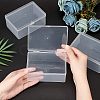 Polypropylene(PP) Storage Containers Box Case CON-WH0074-56-3