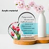 Acrylic Decoration DIY-WH0348-009-2