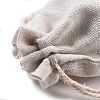 Christmas Cotton Cloth Storage Pouches ABAG-M004-02O-4