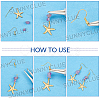 SUNNYCLUE DIY ocean Themed Earring Making Kits DIY-SC0012-81-4