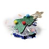 Christmas Theme Glitter Felt Fabric Alligator Hair Clip PHAR-U002-01F-3