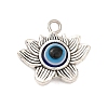 Tibetan Style Alloy Resin Pendants FIND-Z063-07AS-1