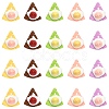 30Pcs Opaque Resin Decoden Cabochons RESI-CJ0002-71-6