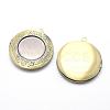 Brass Locket Pendants KK-F717-36AB-NR-2