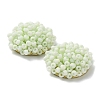 Glass Seed Beaded Cabochons FIND-G058-02G-3