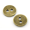 Zinc Metal Alloy Buttons BUTT-N0002-13AB-3