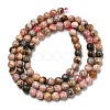 Natural Rhodonite Beads Strands G-R494-A12-01-2