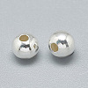 925 Sterling Silver Beads STER-T002-240S-6mm-2