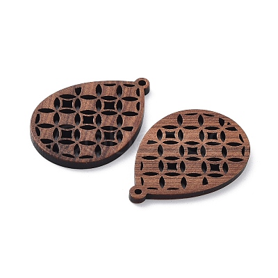 Walnut Wood Laser Cut Pendants X-WOOD-Q051-04J-1