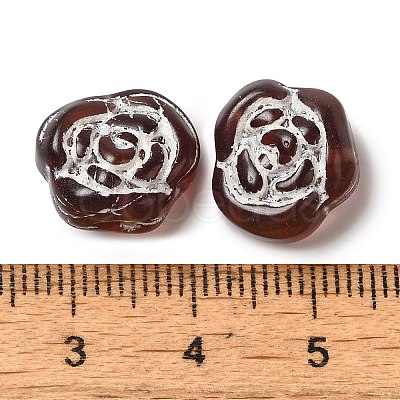 Transparent Lampwork Beads LAMP-P065-01A-10-1