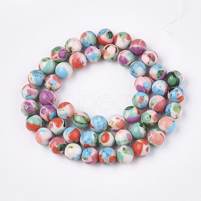 Synthetic Gemstone Beads Strands G-T123-01A-1