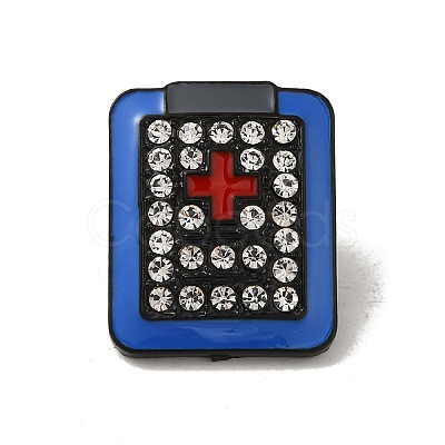 Black Alloy Brooches JEWB-S014-02D-1