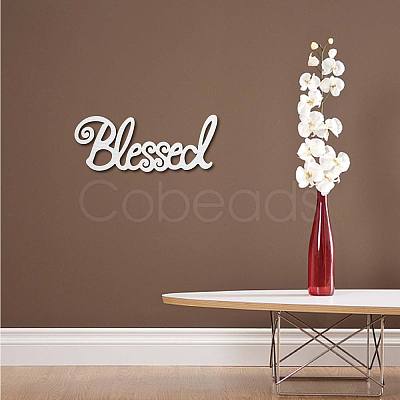 Laser Cut Basswood Wall Sculpture WOOD-WH0123-040-1