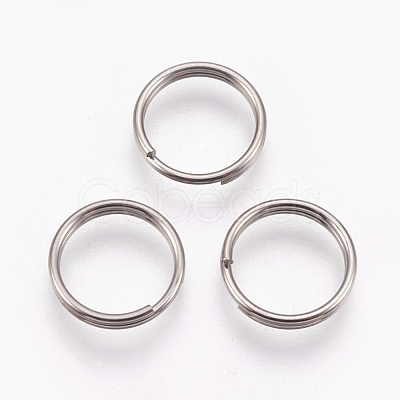 Titanium Alloy Split Rings X-PALLOY-WH0019-01D-1