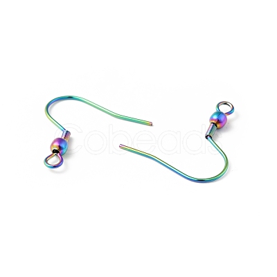 316 Surgical Stainless Steel Hook Earrings STAS-E009-1MC-1