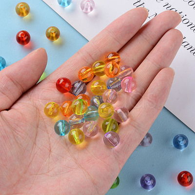 Transparent Acrylic Beads MACR-S370-A12mm-1