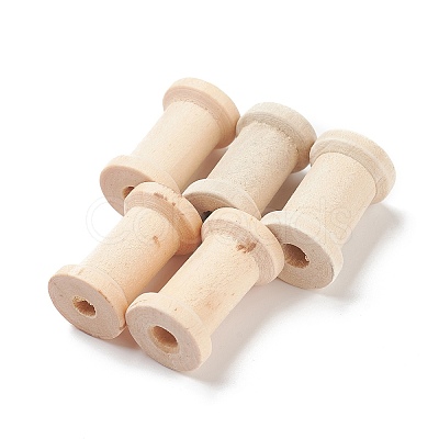 (Defective Closeout Sale for Wood Grains)Wood Thread Bobbins ODIS-XCP0001-17-1