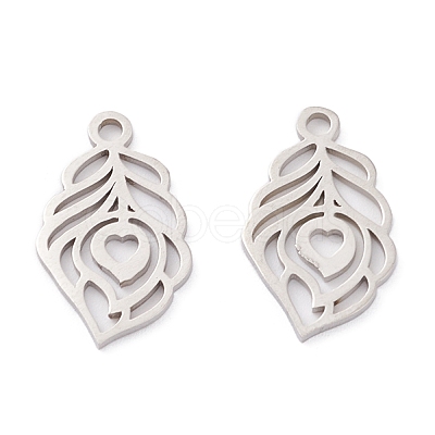 Non-Tarnish 201 Stainless Steel Pendants STAS-D451-13P-1