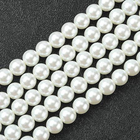 Glass Pearl Beads HY-J001-10mm-HX001-1