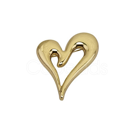 Alloy Heart Kilt Pins Brooch PW-WG48409-01-1