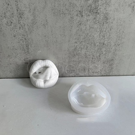 DIY Lip Display Decoration Statue Silicone Molds SIMO-H142-01B-1