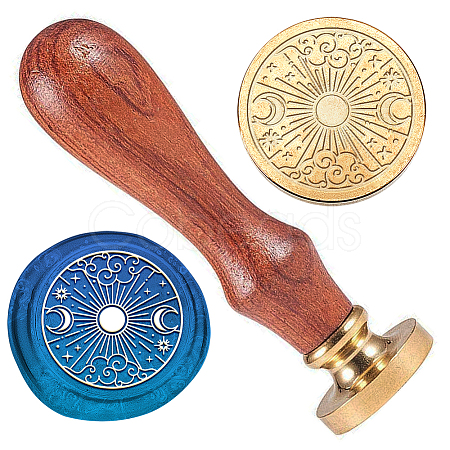 Wax Seal Stamp Set AJEW-WH0208-1029-1