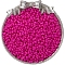 Baking Paint Glass Seed Beads, Round Hole, Peanut, Medium Violet Red, 6x4mm, Hole: 1mm, about 100pcs/set