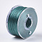 Special Coated Nylon Beading Threads for Seed Beads, Dark Cyan, 0.1mm, about 50yards/roll