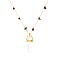 Natural Stone Pendant Necklaces, Stainless Steel Chain Necklaces