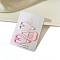 Alloy Snap Hair Clips for Girl, Hair Accessories, Heart, 45x25mm